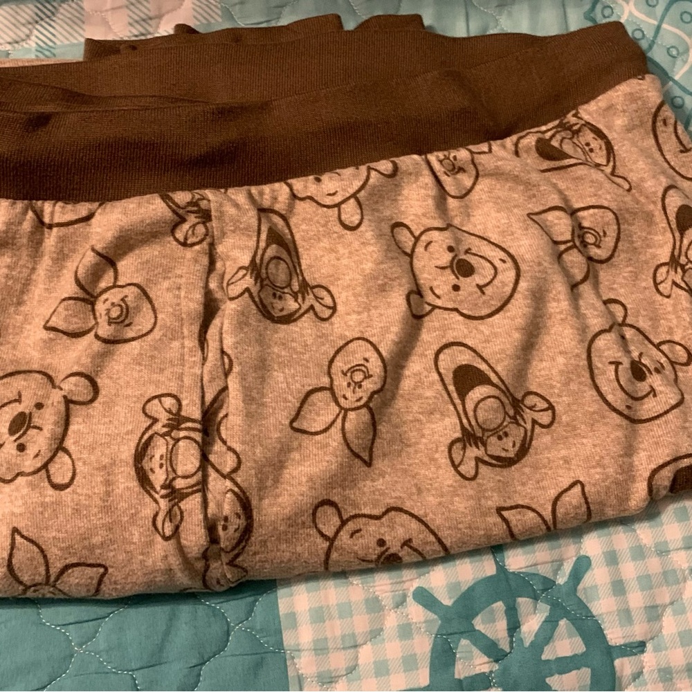 Cozy Beige Disney Print Pajama Set - Picture 5 of 6